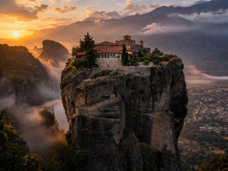 Meteora Monasteries in the Sky
