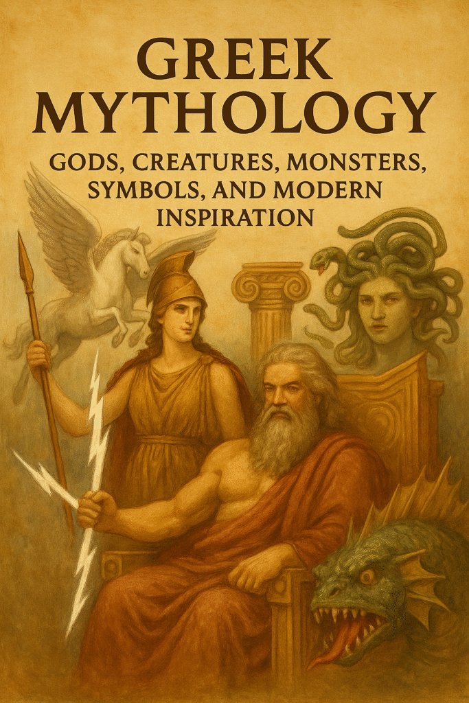 Greek Mythology: Gods, Creatures, Monsters, Symbols, and Modern Inspiration