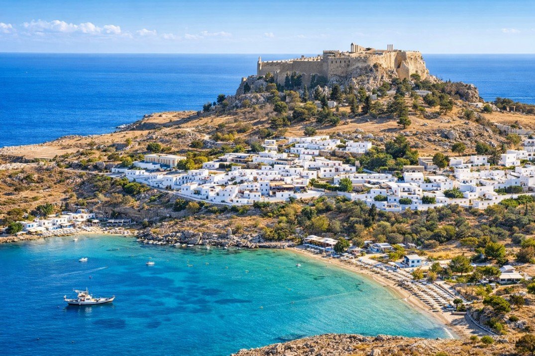 9. Rhodes – Where History Meets Paradise