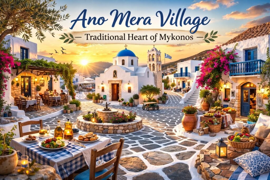 Ano Mera Village – Traditional Heart of Mykonos