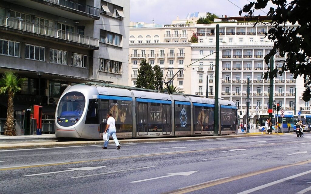Trams in Athens