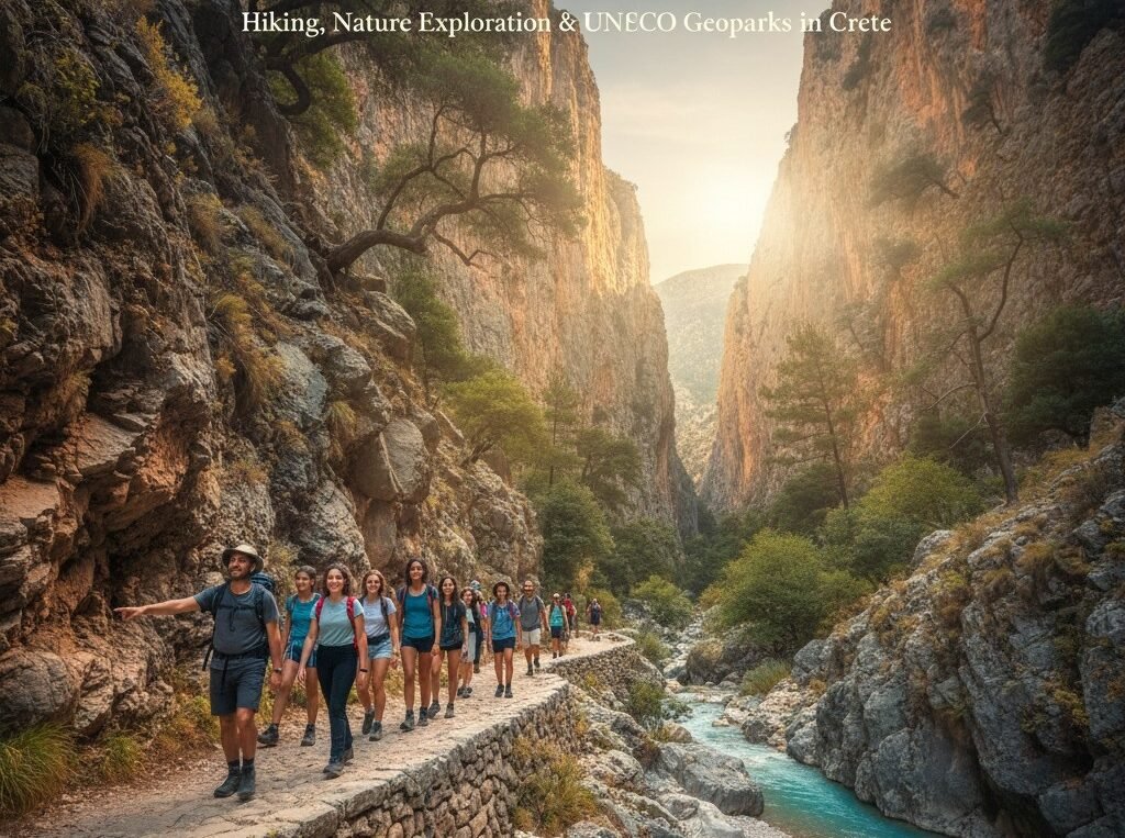 Hiking, Nature Exploration & UNESCO Geoparks in Crete