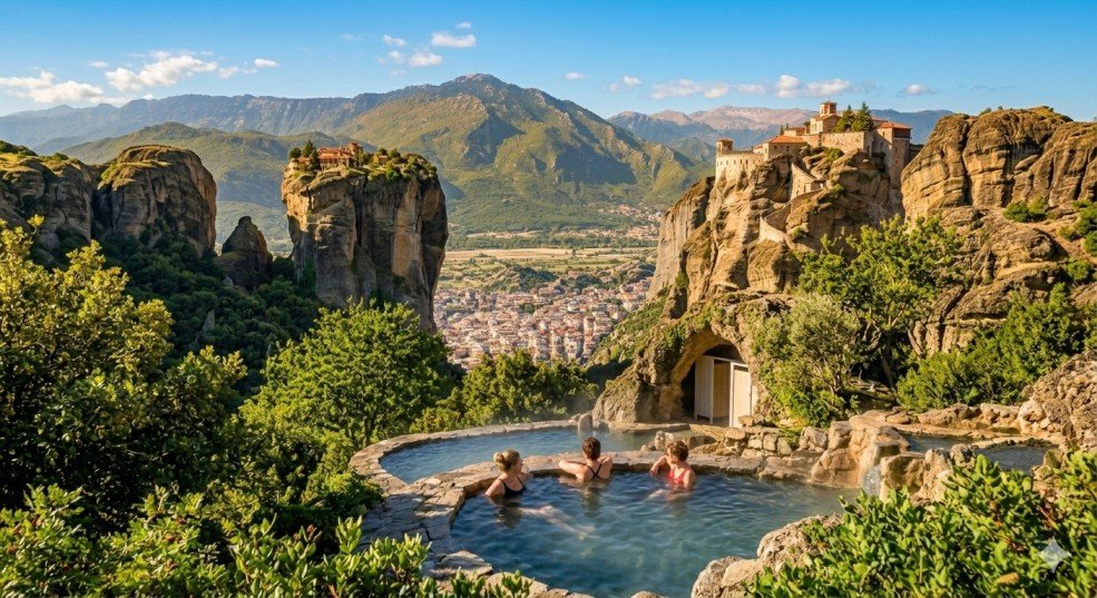 Hot Spring Greece