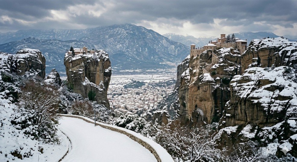 Meteora winter