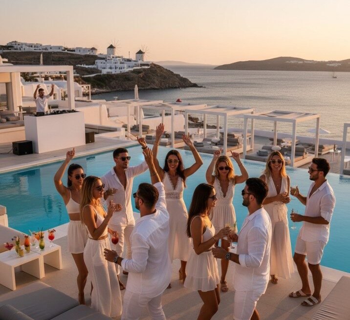 Mykonos Vibrant, Trendy, and Full of Life