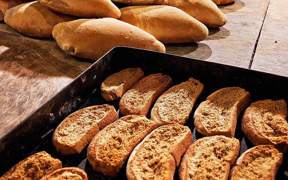 Local Bakeries in Chora at Dawn