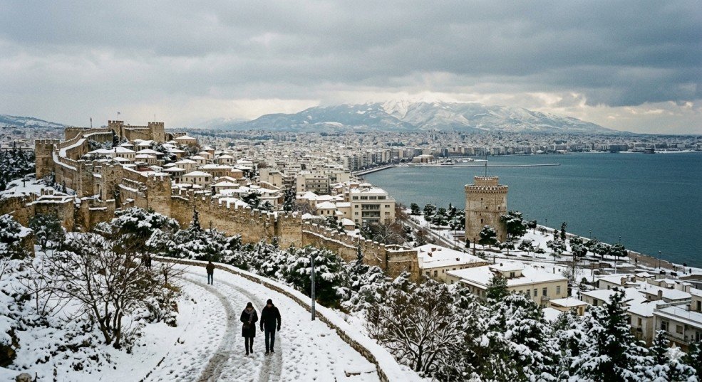 Thessaloniki winter