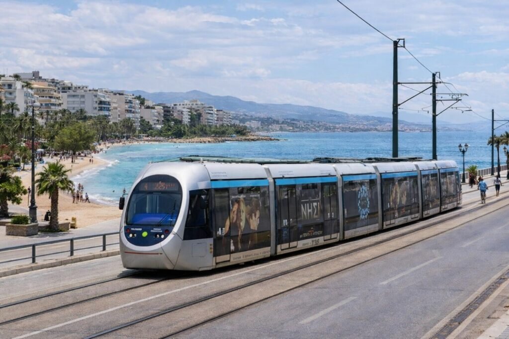 Trams in Athens