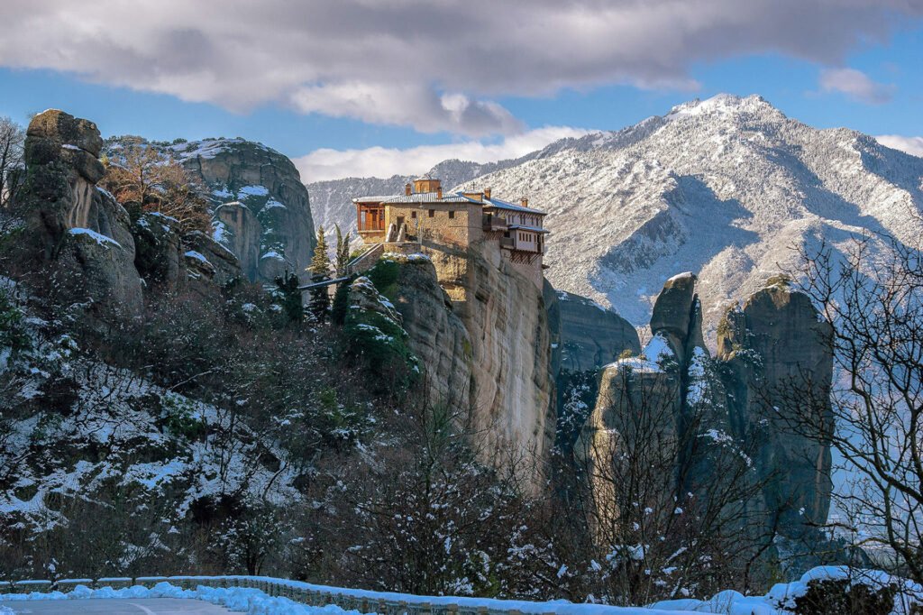 Meteora in Winter