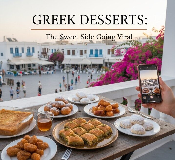 Greek Desserts The Sweet Side Going Viral
