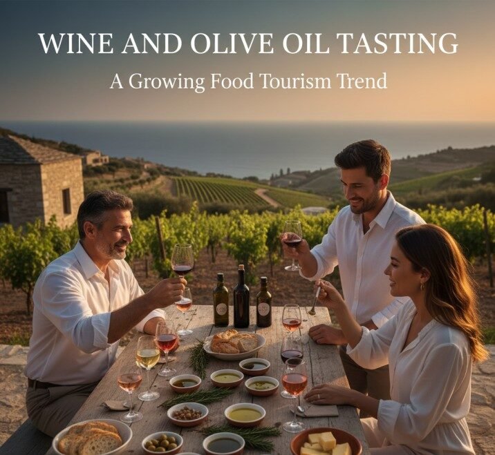 Wine and Olive Oil Tasting A Growing Food Tourism Trend